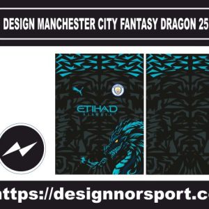 DESIGN MANCHESTER CITY FANTASY DRAGON 25 NOR