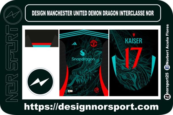 DESIGN MANCHESTER UNITED DEMON DRAGON INTERCLASSE NOR