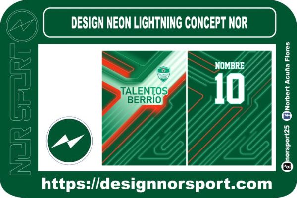 DESIGN NEON LIGHTNING CONCEPT NOR