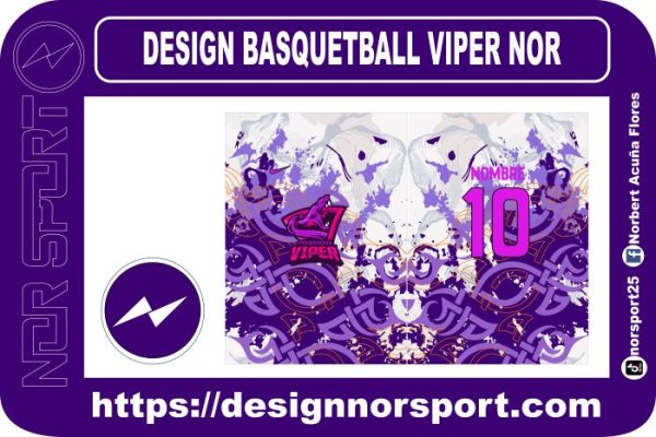 DESIGN BASQUETBALL VIPER NOR