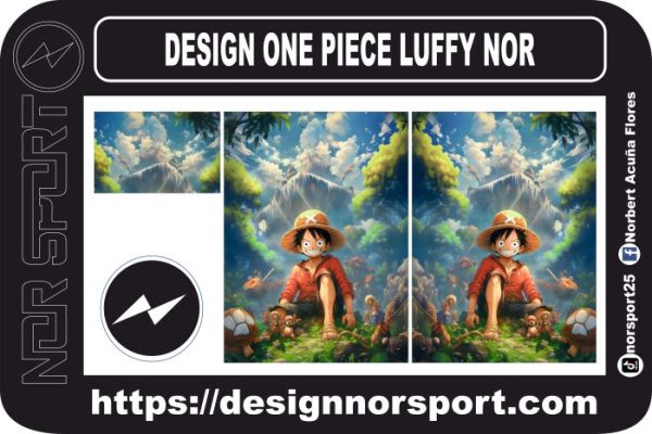 DESIGN ONE PIECE LUFFY NOR