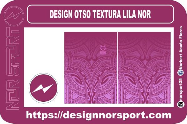 DESIGN OTSO TEXTURA LILA NOR