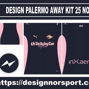 DESIGN PALERMO AWAY KIT 25 NOR