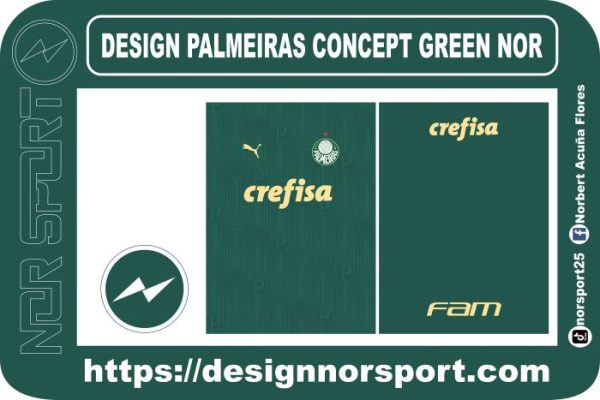 DESIGN PALMEIRAS CONCEPT GREEN NOR