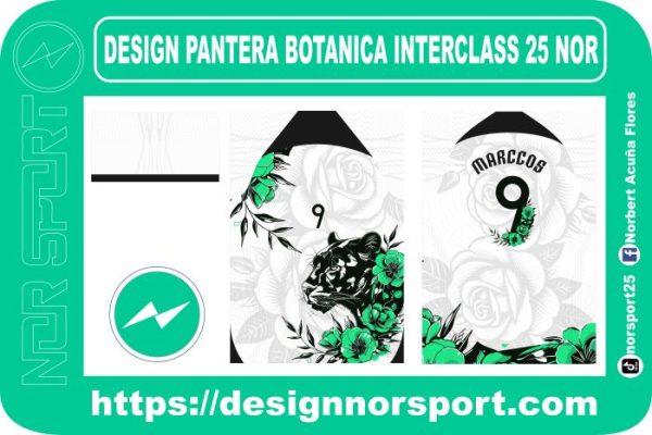 DESIGN PANTERA BOTANICA INTERCLASS 25 NOR