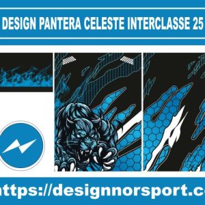 DESIGN PANTERA CELESTE INTERCLASSE 25 NOR
