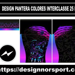 DESIGN PANTERA COLORES INTERCLASSE 25 NOR