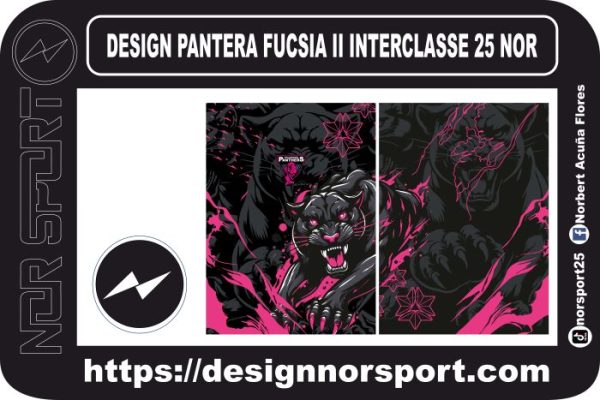 DESIGN PANTERA FUCSIA II INTERCLASSE 25 NOR
