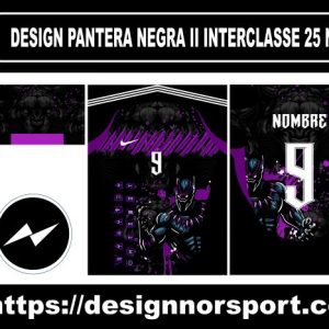 DESIGN PANTERA NEGRA II INTERCLASSE 25 NOR