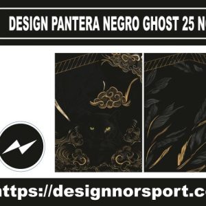 DESIGN PANTERA NEGRO GHOST 25 NOR