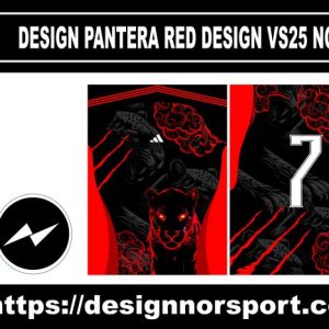 DESIGN PANTERA RED DESIGN VS25 NOR