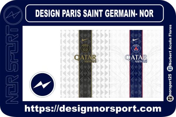 DESIGN PARIS SAINT GERMAIN- NOR