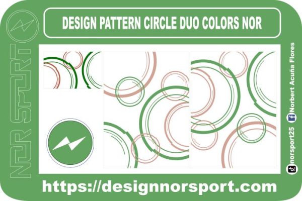 DESIGN PATTERN CIRCLE DUO COLORS NOR