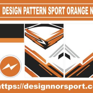 DESIGN PATTERN SPORT ORANGE NOR