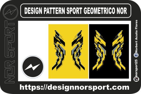 DESIGN PATTERN SPORT GEOMETRICO NOR
