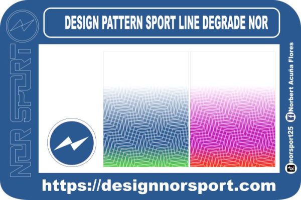 DESIGN PATTERN SPORT LINE DEGRADE NOR