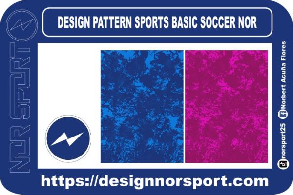 DESIGN PATTERN SPORTS BASIC SOCCER NOR