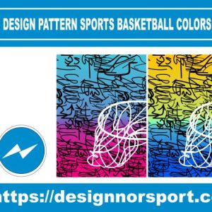 DESIGN PATTERN SPORTS BASKETBALL COLORS NOR
