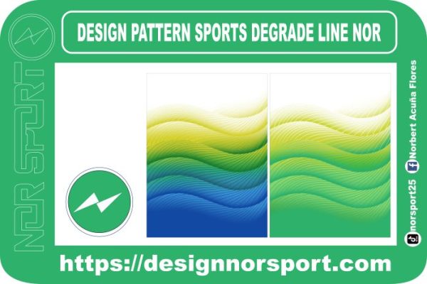 DESIGN PATTERN SPORTS DEGRADE LINE NOR