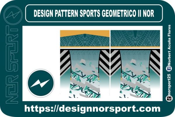 DESIGN PATTERN SPORTS GEOMETRICO II NOR