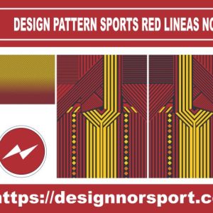 DESIGN PATTERN SPORTS RED LINEAS NOR