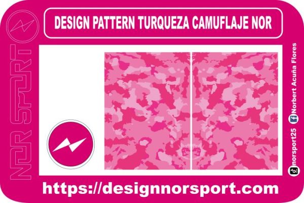 DESIGN PATTERN TURQUEZA CAMUFLAJE NOR