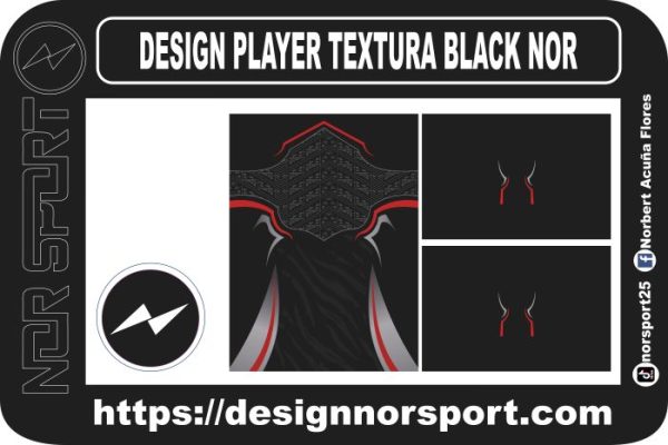 DESIGN PLAYER TEXTURA BLACK NOR