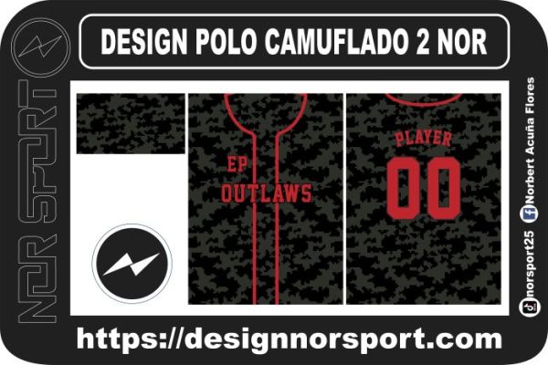 DESIGN POLO CAMUFLADO 2 NOR