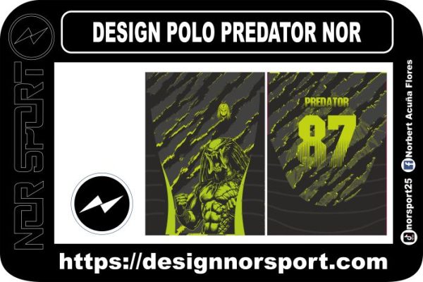 DESIGN POLO PREDATOR NOR