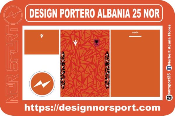 DESIGN PORTERO ALBANIA 25 NOR