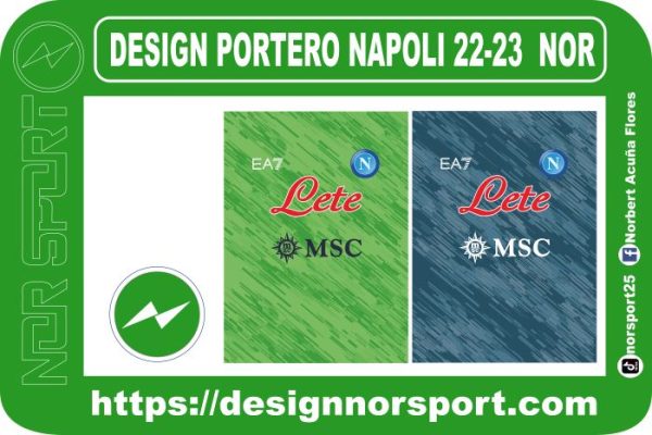 DESIGN PORTERO NAPOLI 22-23  NOR