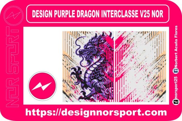 DESIGN PURPLE DRAGON INTERCLASSE V25 NOR