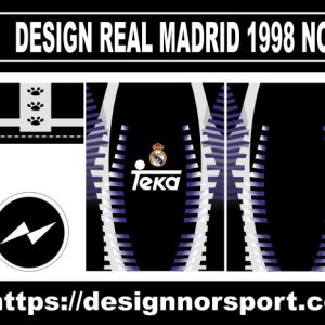 DESIGN REAL MADRID 1998 NOR