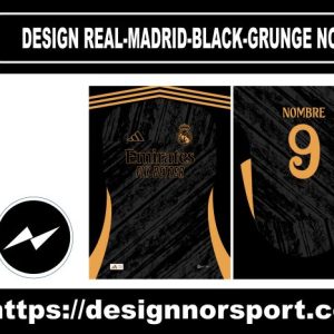 DESIGN REAL-MADRID-BLACK-GRUNGE NOR