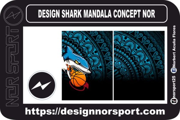 DESIGN SHARK MANDALA CONCEPT NOR