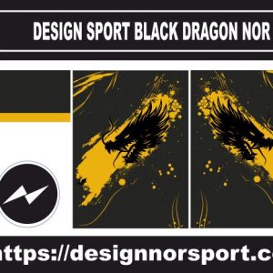 DESIGN SPORT BLACK DRAGON NOR