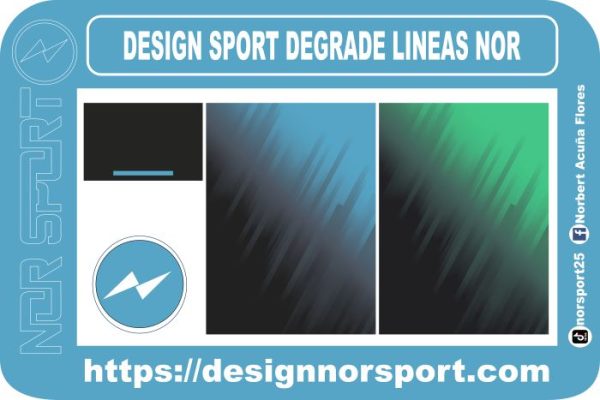 DESIGN SPORT DEGRADE LINEAS NOR