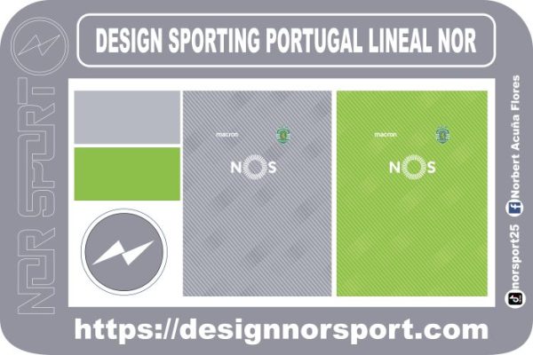 DESIGN SPORTING PORTUGAL LINEAL NOR