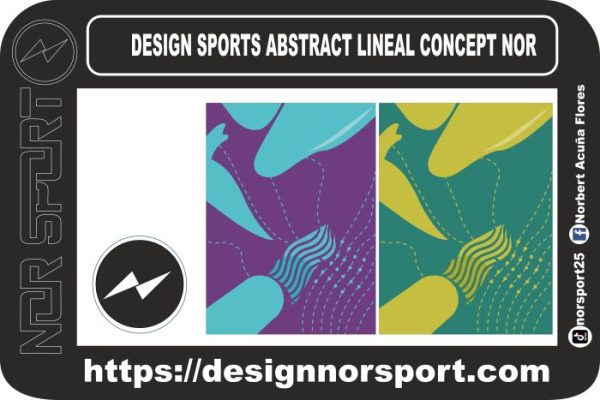 DESIGN SPORTS ABSTRACT LINEAL CONCEPT NOR