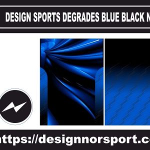 DESIGN SPORTS DEGRADES BLUE BLACK NOR