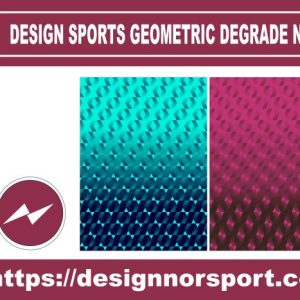 DESIGN SPORTS GEOMETRIC DEGRADE NOR