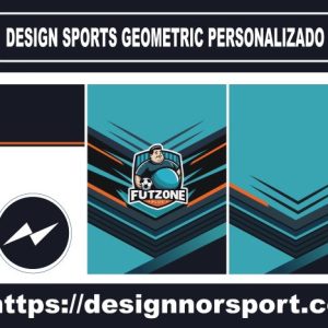 DESIGN SPORTS GEOMETRIC PERSONALIZADO NOR