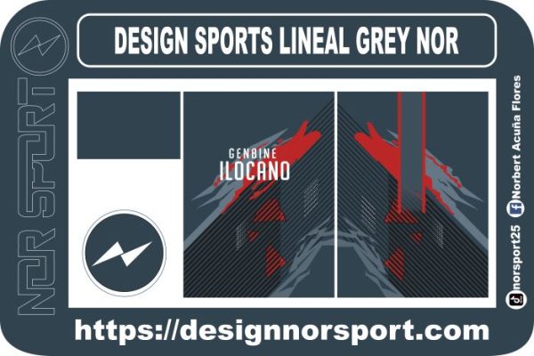 DESIGN SPORTS LINEAL GREY NOR