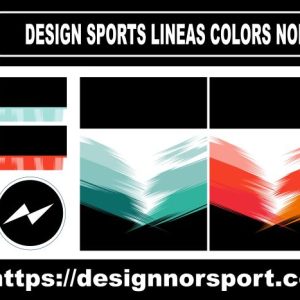 DESIGN SPORTS LINEAS COLORS NOR