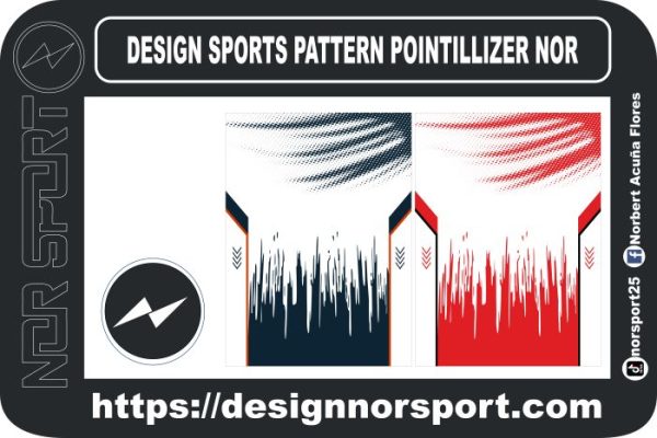 DESIGN SPORTS PATTERN POINTILLIZER NOR