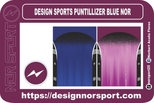 DESIGN SPORTS PUNTILLIZER BLUE NOR