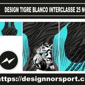 DESIGN TIGRE BLANCO INTERCLASSE 25 NOR