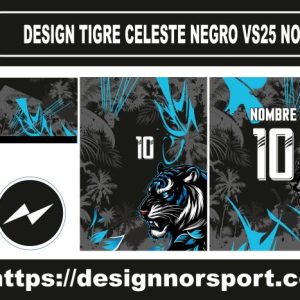 DESIGN TIGRE CELESTE NEGRO VS25 NOR