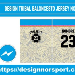 DESIGN TRIBAL BALONCESTO JERSEY NOR
