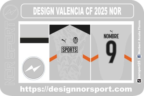 DESIGN VALENCIA CF 2025 NOR